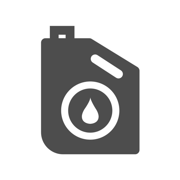 battery chemical energy icon in Solid style - Vector, imagen