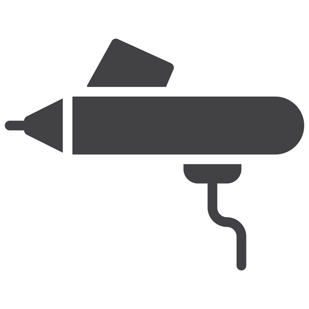 airbrush gun spray icon - Vector, Imagen