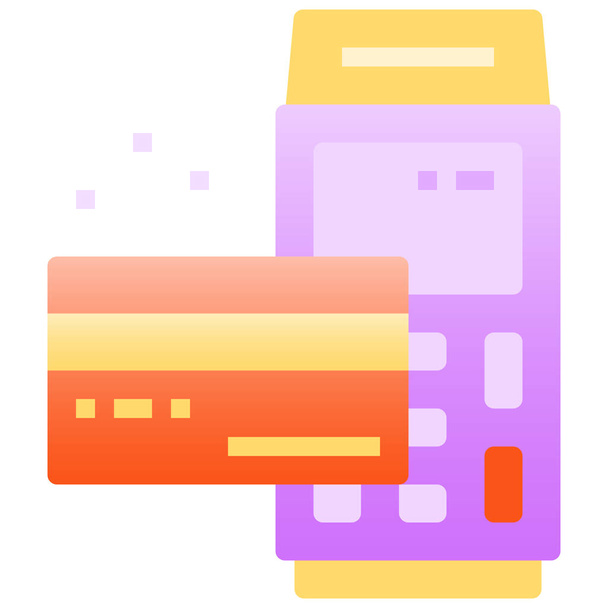 ikona kredytowa card commerce w kategorii Zakupy i e-commerce - Wektor, obraz