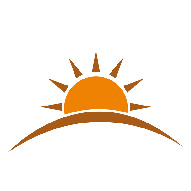 Sunshine Design Gráfico Ilustração Logo - Vetor, Imagem