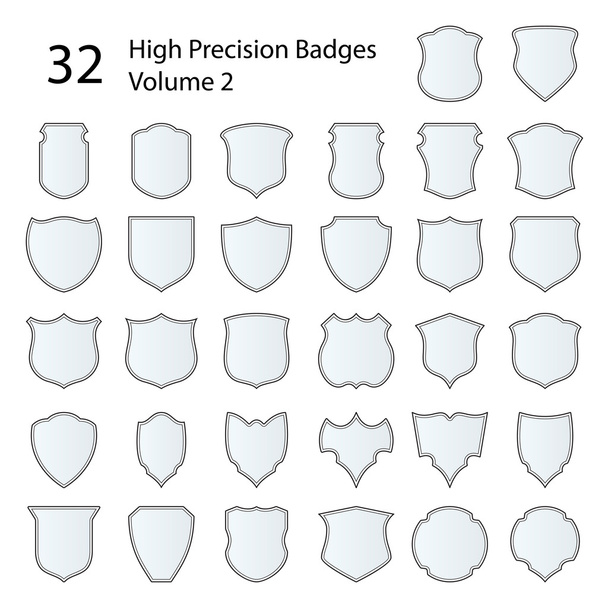 Set badge ad alta precisione
 - Vettoriali, immagini