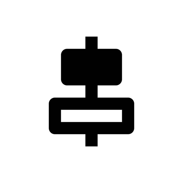 align center command icon - Vector, Image