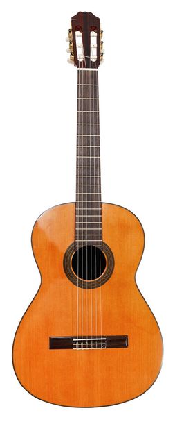 spanish classical acoustic guitar isolated - Photo, Image