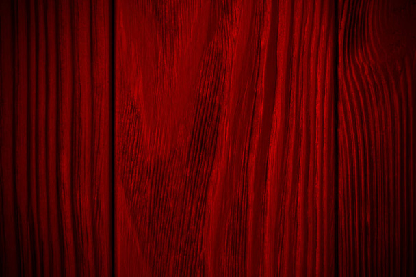 темно-красный фактурный деревянный фон с черным. Виньет. Винтажный яркий фон. Текстура дерева. - Фото, изображение