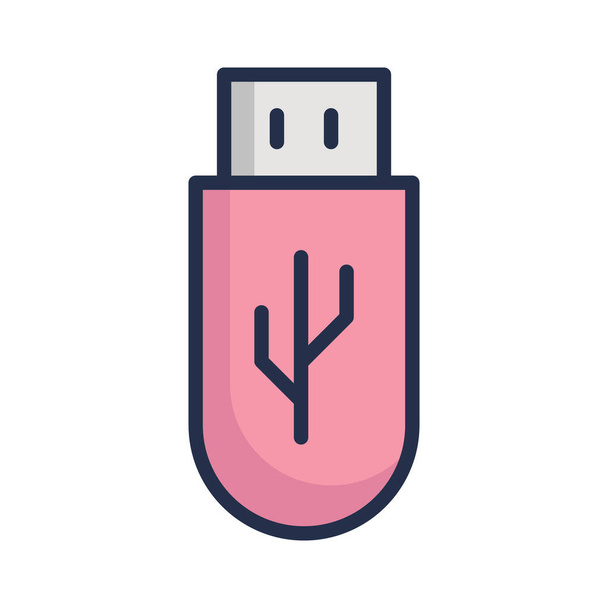  Flash drive Vector icon which can easily modify or edit - Vector, Image