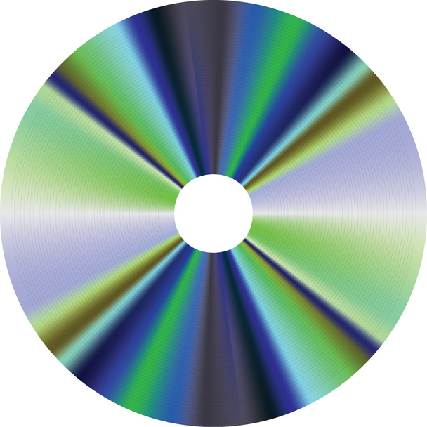 cd schijf - Vector, afbeelding