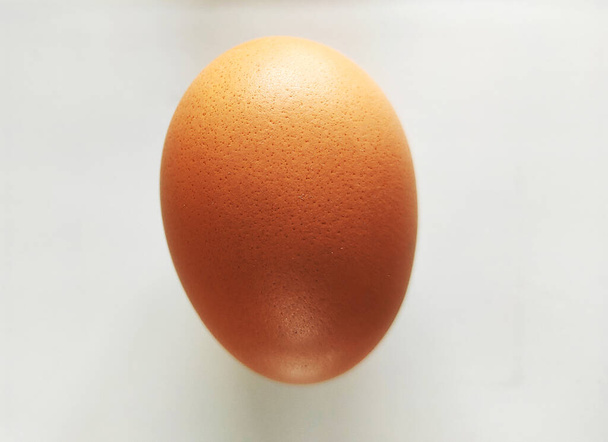 Vista de cerca de un huevo foto de stock - Foto, imagen