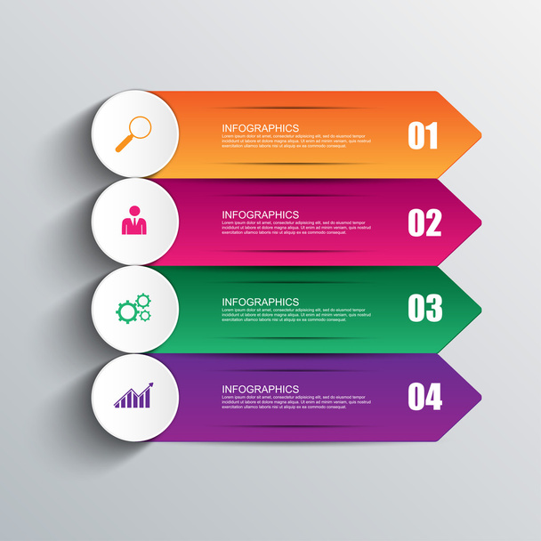 Infographics vector design template - Vector, Image