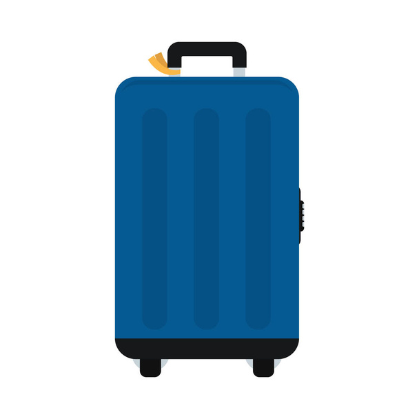 blaues Reisegepäck - Vektor, Bild
