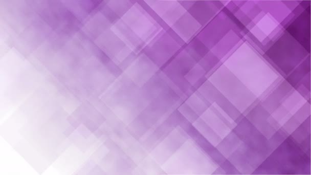 Rectangle violet et blanc abstrait tech motion design. Fond géométrique. Boucle sans couture. Animation vidéo Ultra HD 4K 3840x2160 - Séquence, vidéo