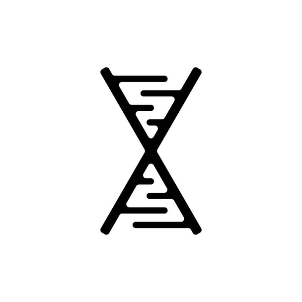 DNA logo stock illustration design - Vector, Image