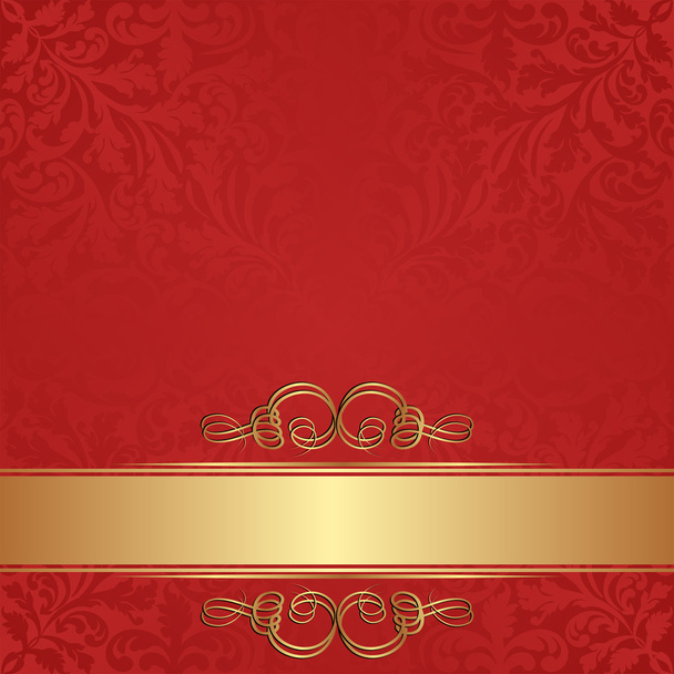 red  background - Vector, Imagen