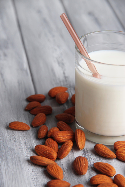 Almond milk - Фото, зображення