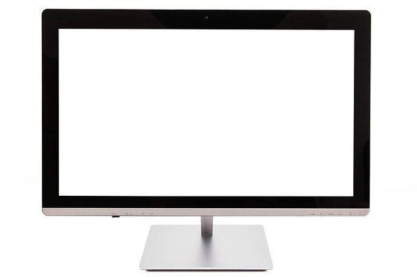 Počítač izolovaný na bílém pozadí. - Fotografie, Obrázek