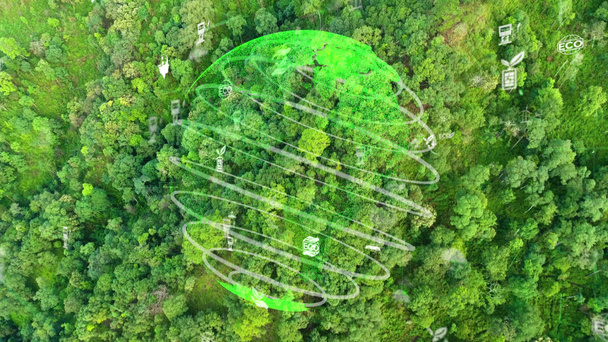 Сохранение окружающей среды и устойчивая модернизация ESG в будущем - Фото, изображение