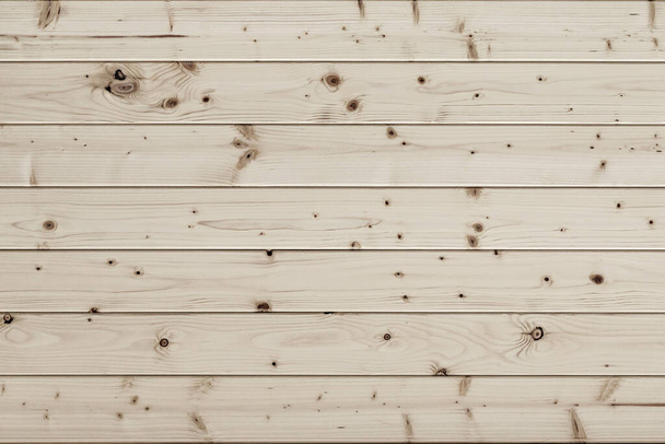Fondo da pannelli di legno beige testurizzato, vista dall'alto, primo piano - Foto, immagini