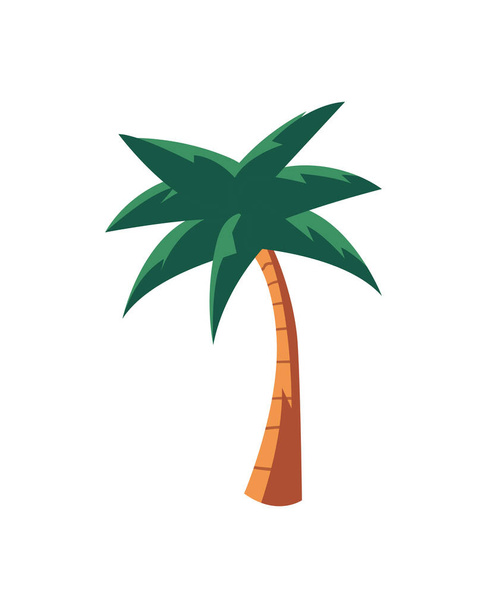 palm tree icon - Vector, Image