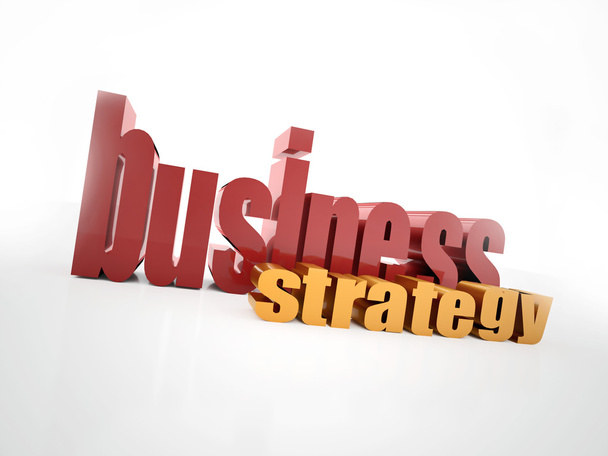 üzleti stratégia szöveg - Fotó, kép