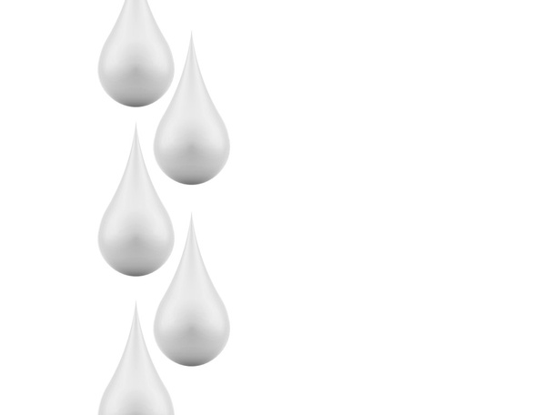 White drops on white  - Fotó, kép