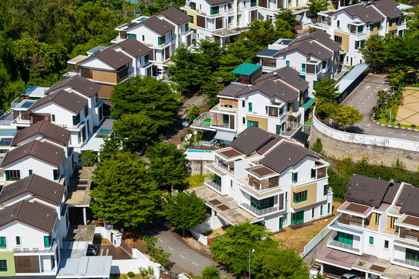 A real estate housing development in Batu Ferringhi Beach on Penang Island, Malaysia, - Photo, Image