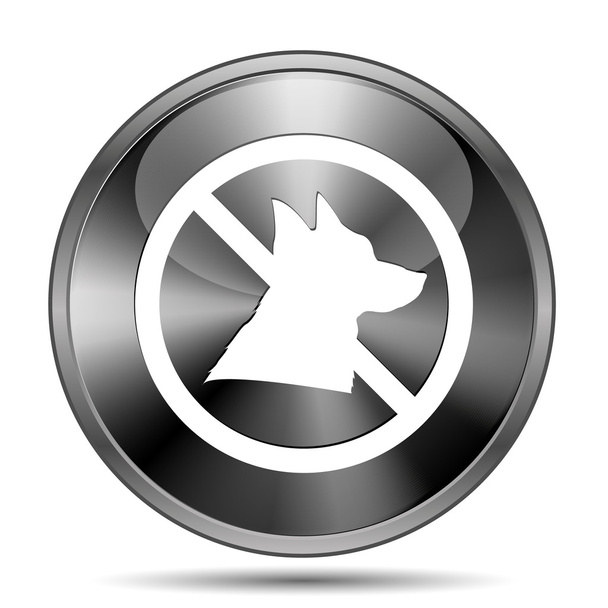 Cães proibidos ícone
 - Foto, Imagem