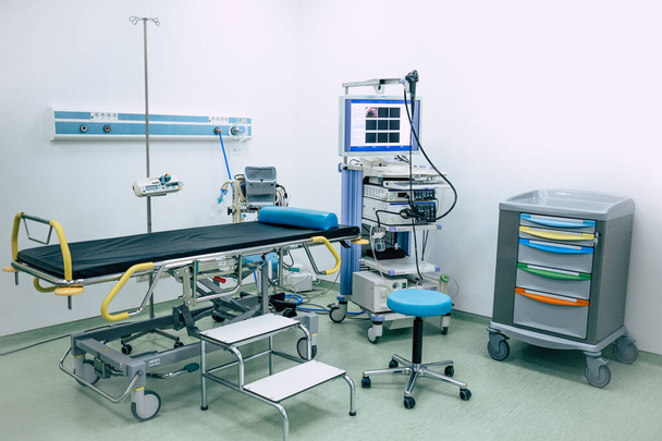 Modern room in a hospital or private clinic endoscopy of gastroenterology - Fotó, kép