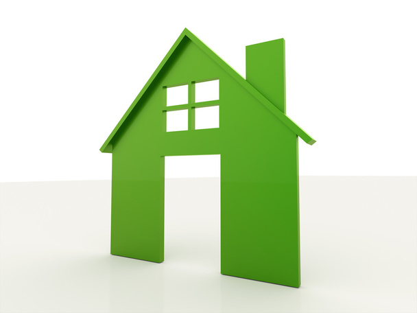 House green icon  - Fotografie, Obrázek