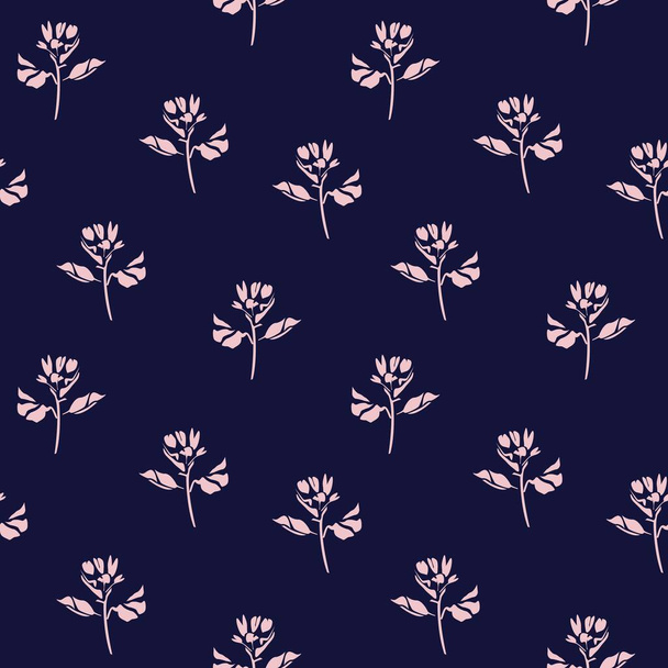 Pastel Floral botanical seamless pattern background suitable for fashion prints, graphics, backgrounds and crafts - Vector, Image