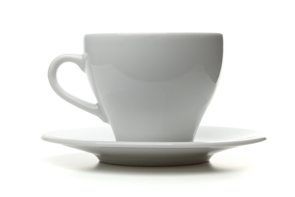 witte lege espresso-kopje - Foto, afbeelding