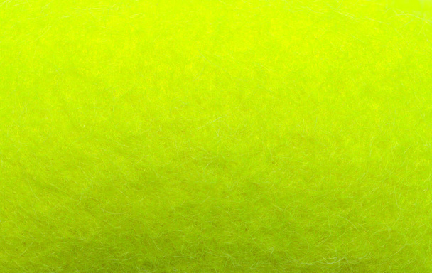 Green Tennis Ball Primer plano Textura Fondo. - Foto, Imagen