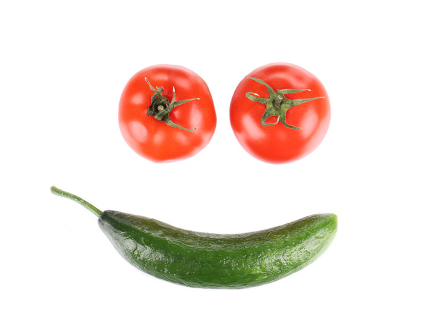 Smile of vegetables. - Фото, зображення
