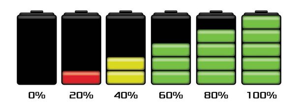Obrázek úrovně nabití baterie - Fotografie, Obrázek