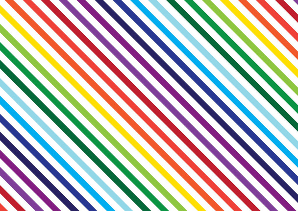 diagonal straight line colorful pattern design background illustration vector - 写真・画像