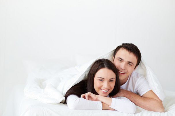 Couple in bed - Photo, Image