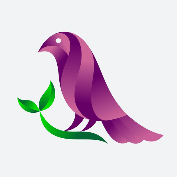 Conception de logo vectoriel oiseau
 - Vecteur, image