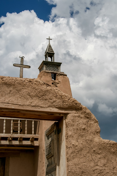 San jose de gracia kostel v las trampas, Nové Mexiko - Fotografie, Obrázek