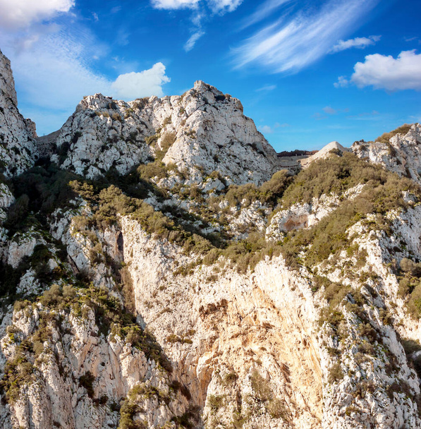 Skály skály Gibraltaru - Fotografie, Obrázek