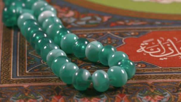 Rosary on the Quran Page - Footage, Video