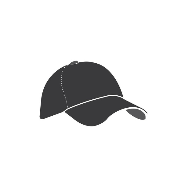 Шаблон логотипу значка капелюха Векторний дизайн ілюстрація
 - Вектор, зображення