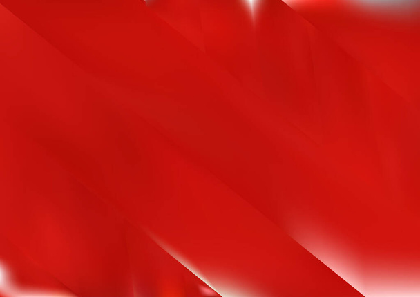 abstrakter Hintergrund mit Glanzeffektmustern, rote Vorlage mit Bewegungsstruktur - Vektor, Bild