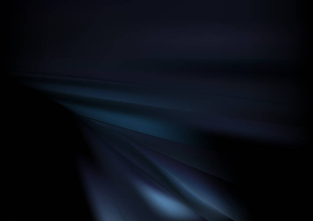 dunkler abstrakter Hintergrund mit Glanzeffekt Farbe hell, Farbschablone mit Bewegungsstruktur - Vektor, Bild
