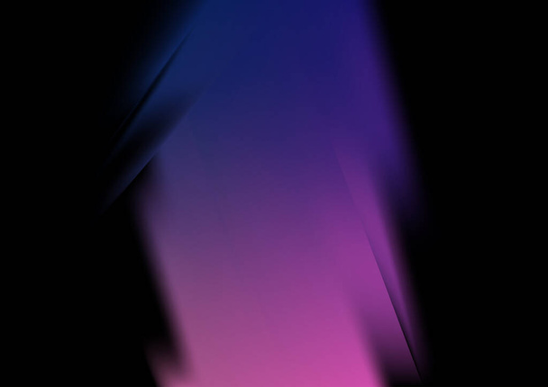 abstrakter Hintergrund mit verschwommenem Farbeffekt, Vorlage mit Farblichtern - Vektor, Bild