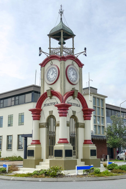 Hokitika-kellotorni Hokitikassa Uudessa-Seelannissa - Valokuva, kuva