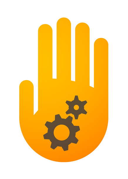 ikona ruky - Vektor, obrázek