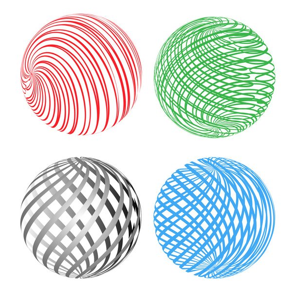 Bolas de vector abstractas
 - Vector, imagen