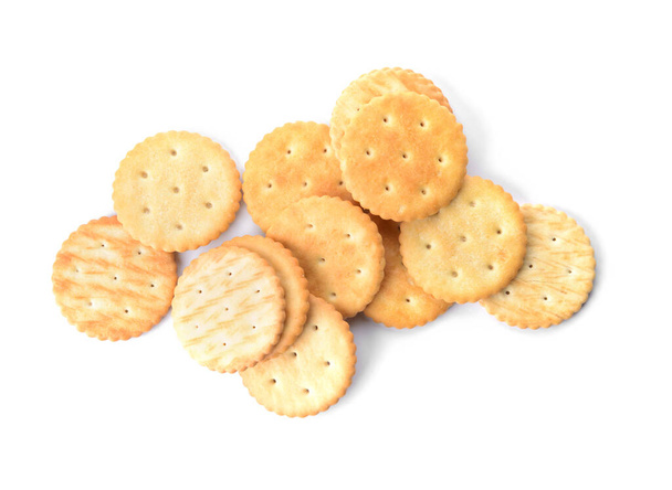 Chutné sušenky na bílém pozadí - Fotografie, Obrázek