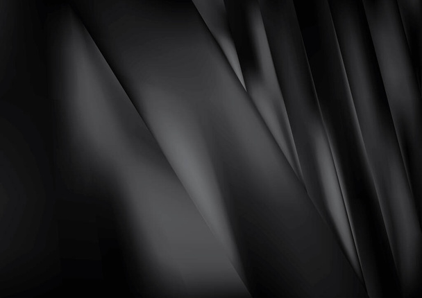 темный абстрактный фон с эффектом глянца диагональные линии, цветовой шаблон с текстурой движения - Вектор,изображение