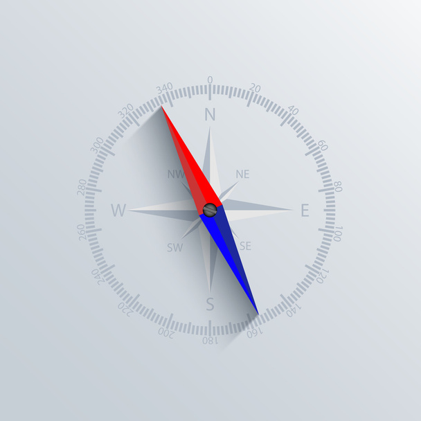 Vector modern compass background. - Vector, Image