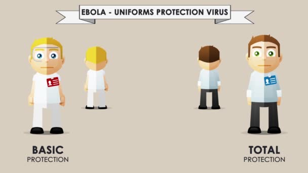 EBOLA - Uniforms protection-final ENG - Footage, Video
