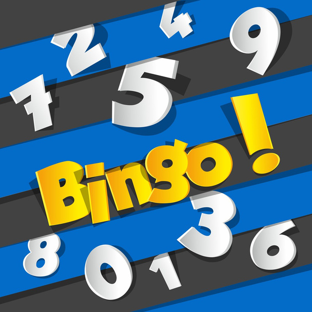 Bingo, τζάκποτ σύμβολο - Διάνυσμα, εικόνα